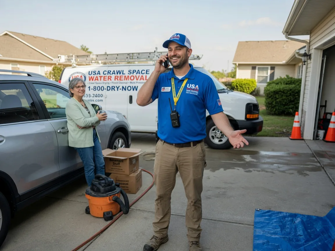 Crawl Space Water Removal Norvell, MI FAQs